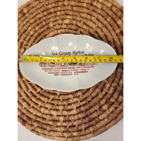 Vintage Ice Cream Parlor Set Of 2 Scalloped Dishes Plate National Silver Co. - Picture 7 of 7